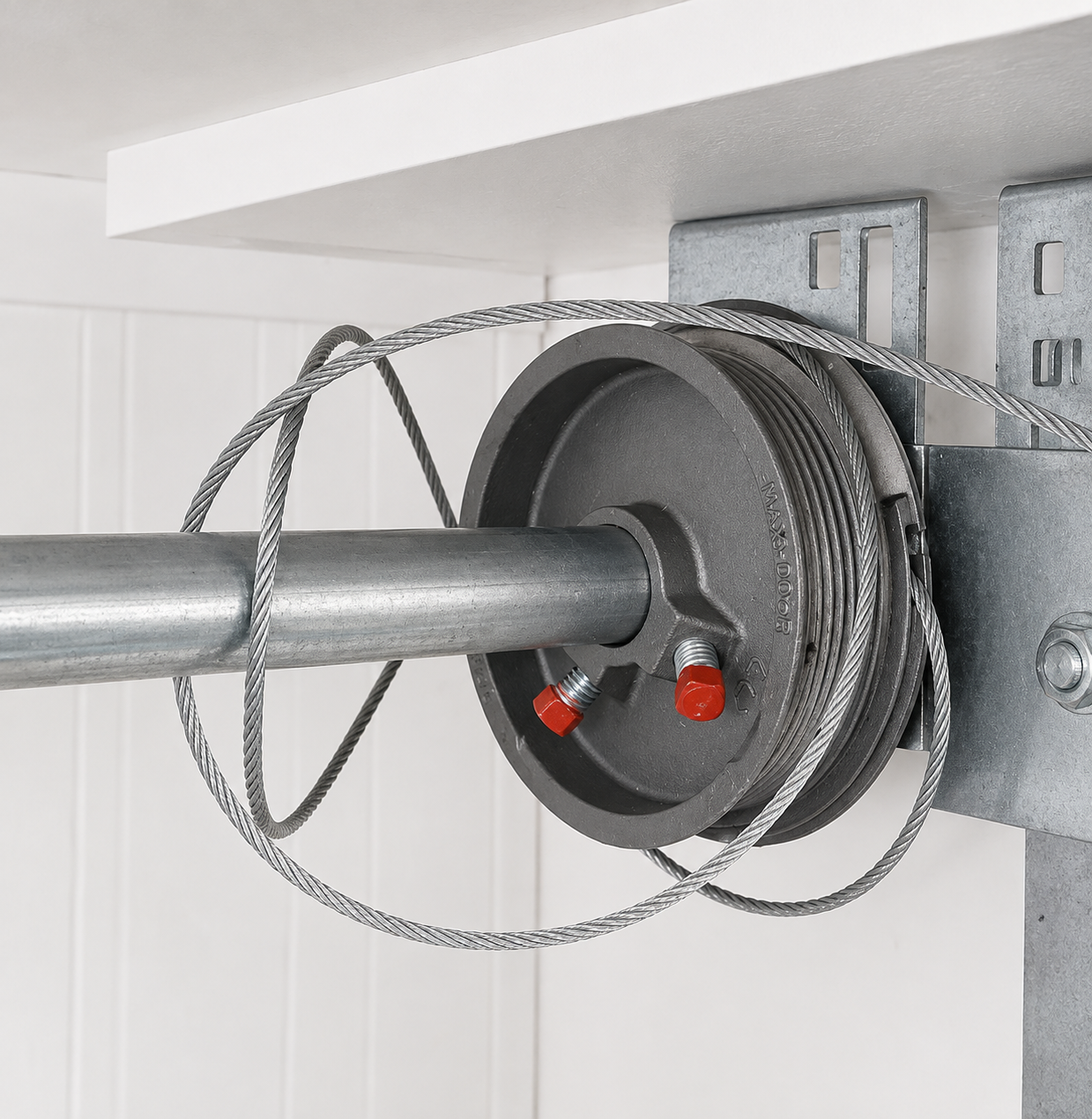 Steward garage door cable replacement — matched aircraft-grade steel cables