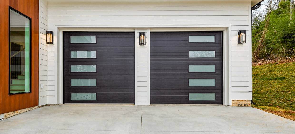 New garage door installation across DFW
