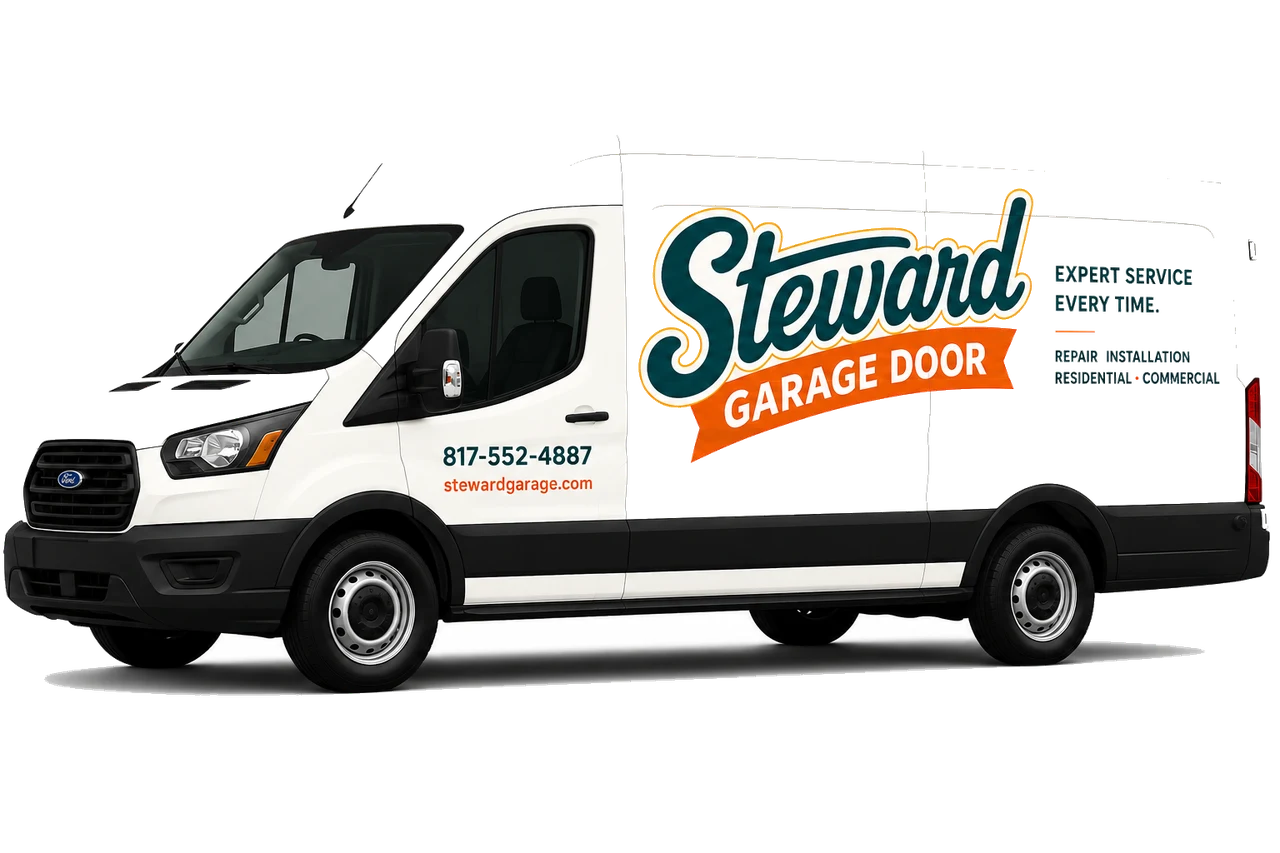 Steward Garage Door Service van